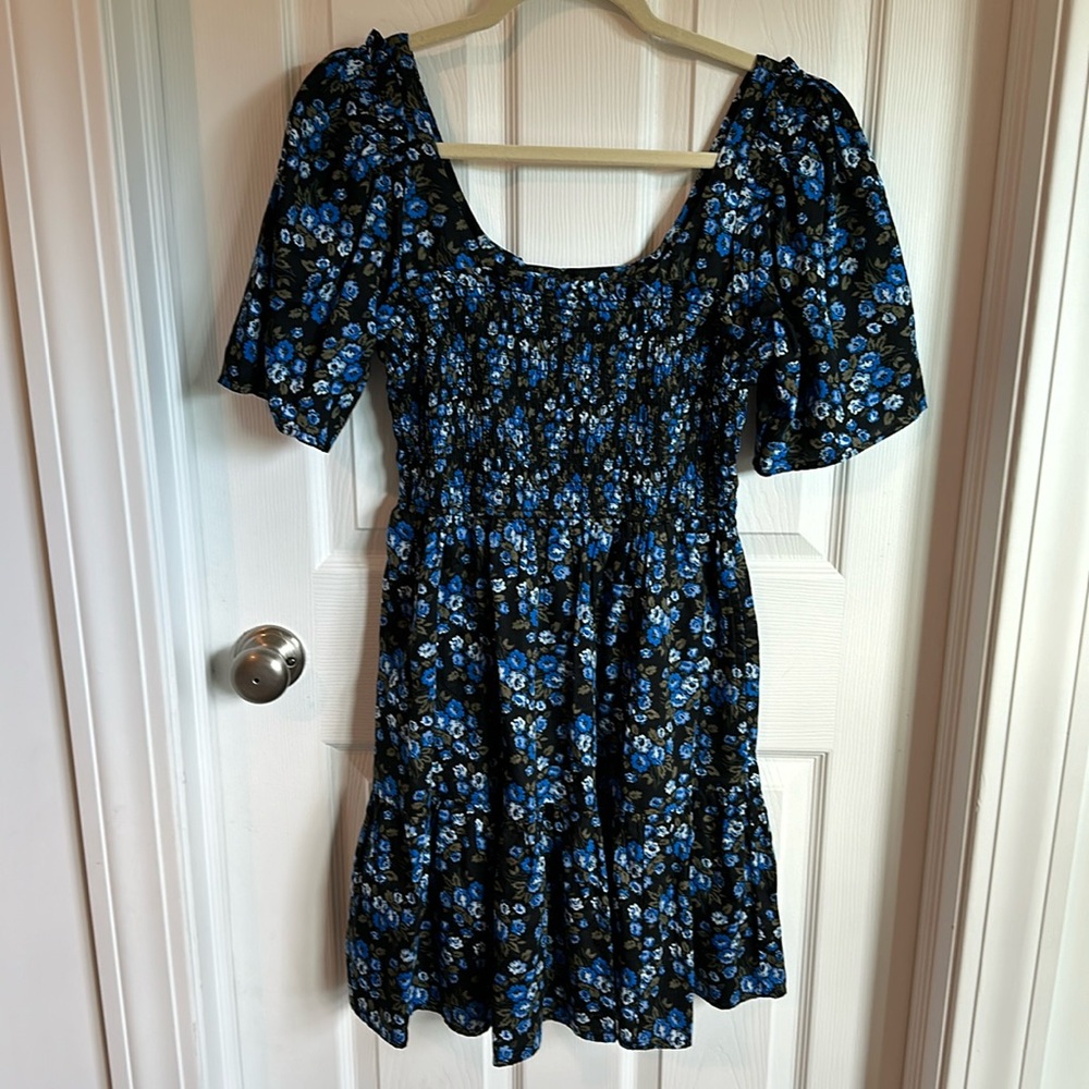 Puff Sleeve Floral Summer Dress